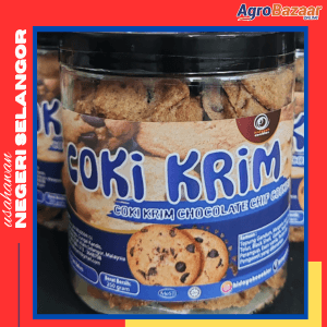 HIDAYAH COOKIES BISKUT CIP COKI KRIM / COKI KRIM CHOCOLATE CHIP COOKIE - Image 1