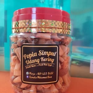 Popia simpul serunding udang kering - Image 1