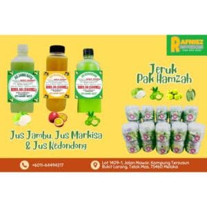 COMBO MIXED JUICE AND JERUK PAK HAMZAH - Image 1