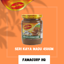 (SELF PICK UP ONLY) AGROMAS SERI KAYA MADU 450GM - Thumbnail 1