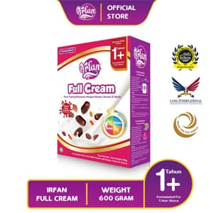 [SELF PICKUP] IRFAN FULL CREAM 600g - Image 1
