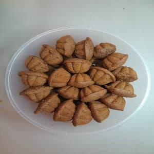 Bahulu Cermai Coklat 40pcs - Image 1