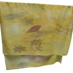 selandang eco print dan natural dye - Thumbnail 1