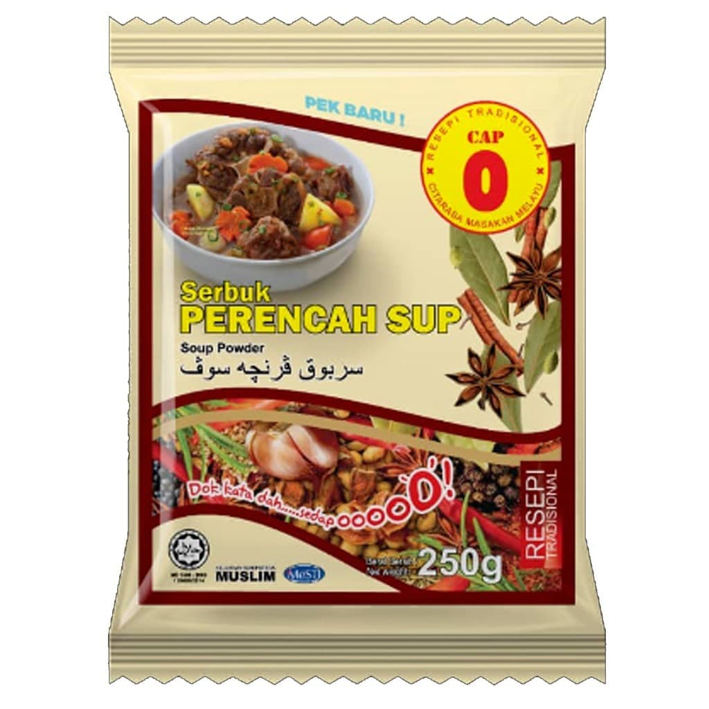 REMPAH KARI CAP O PERENCAH SUP 250g