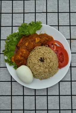 Nasi Arab Mendhi Rendang Ayam Klasik 260g - Thumbnail 2