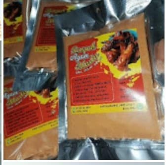 Tepung Perapan BBQ Madu, Black Pepper & Mamak Style,