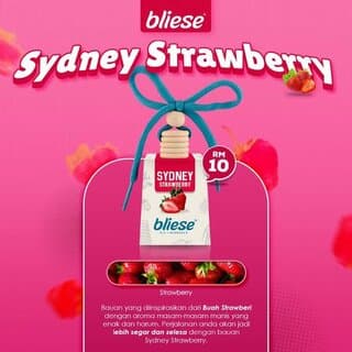 PEWANGI SYDNEY STRAWBERRY BLIESE 9ML - Image 1