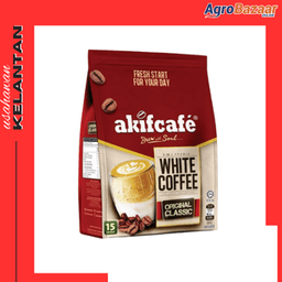 Akifcafe 3 in 1 White Coffee Original Classic (30g X 15 stick) - Thumbnail 1