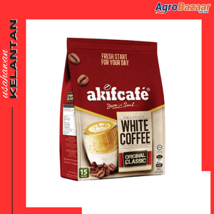 Akifcafe 3 in 1 White Coffee Original Classic (30g X 15 stick)