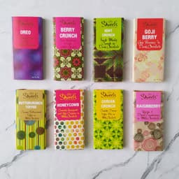 Assorted Handmade Chocolate Bar - Milk, White, Dark Chocolates - Thumbnail 1