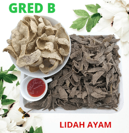 KEROPOK IKAN LIDAH AYAM TAMBAN+PARANG - Thumbnail 1