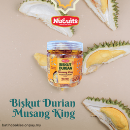 Biskut Berperisa Durian Musang King - Thumbnail 2
