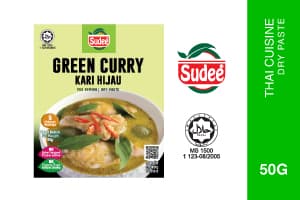 SUDEE Green Curry Dry Paste [50g] 2 Pek - Image 1