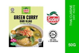 SUDEE Green Curry Dry Paste [50g] 2 Pek - Thumbnail 1