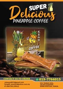 DR HENG PINEAPPLE COFFEE (KOPI NANAS)