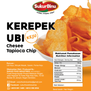 Kerepek ubi keju