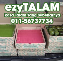EzyTalam Talam Lapis Merah Putih sekotak (potong 50) - Thumbnail 1