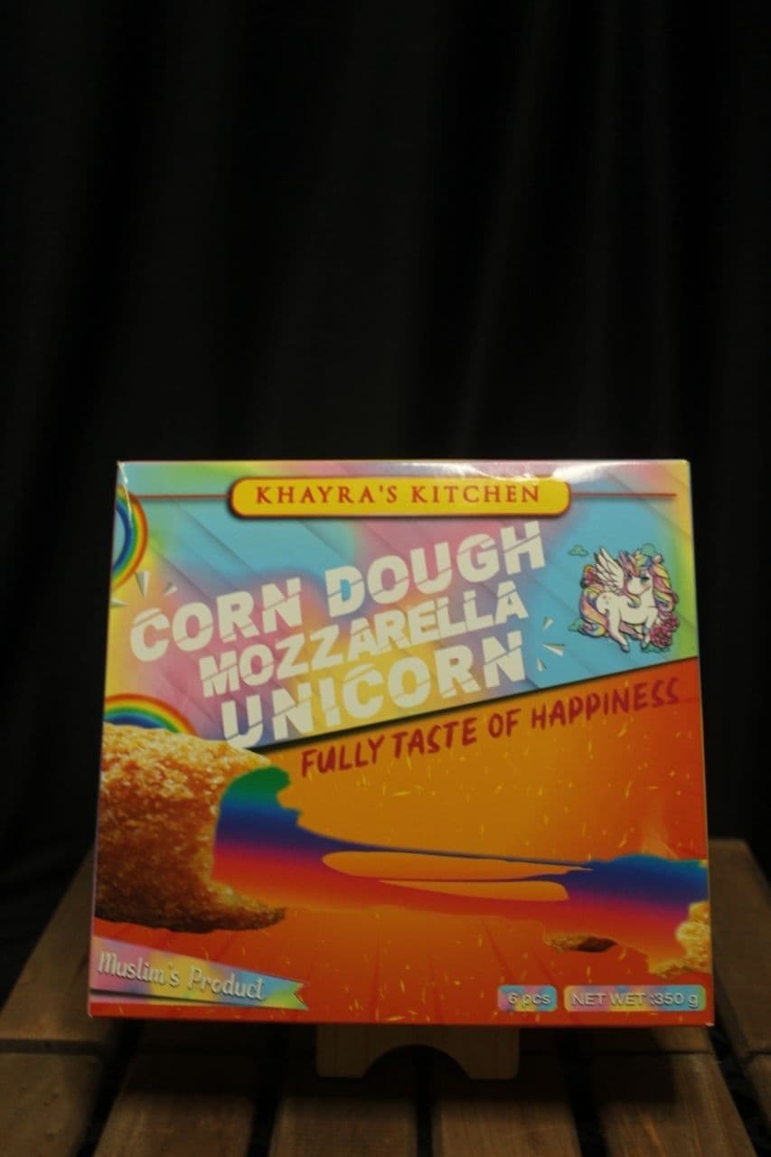 CORN DOUGH MOZZARELLA UNICORN