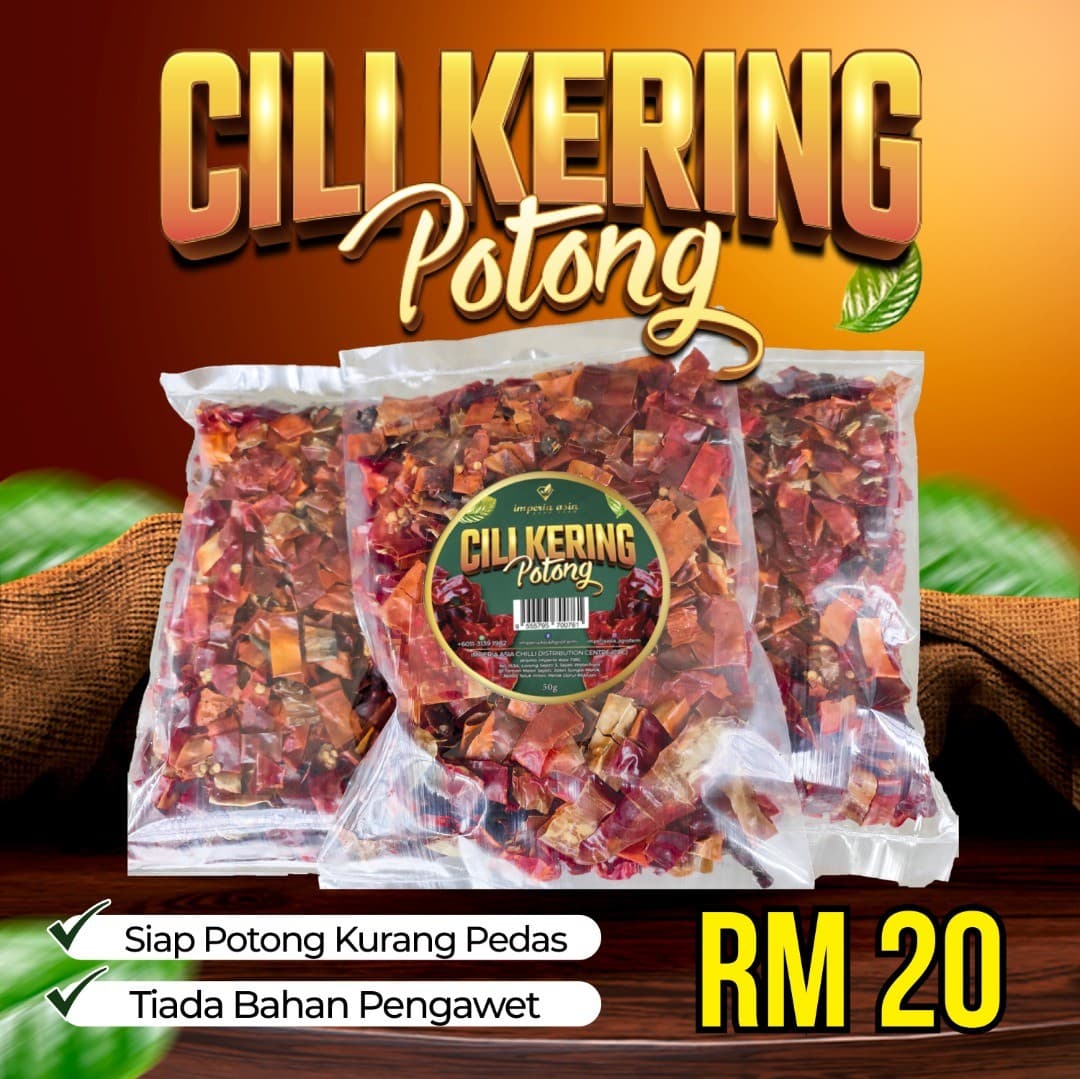 CILI KERING POTONG PREMIUM (1 SET KOMBO RM20)