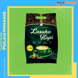 LASUKA COFFEE 12 SACHET  DENGAN SUSU OAT, SACHA INCHI, GOJI BERI, SUSU KAMBING DAN GULA NANO - Thumbnail 1