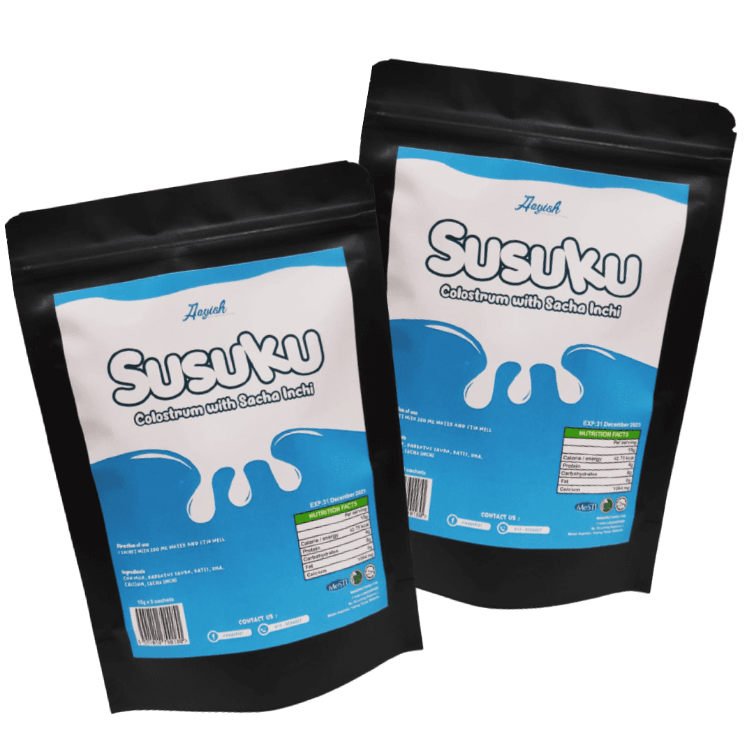 Susuku colostrum with sacha inchi (sachets) - Image 1