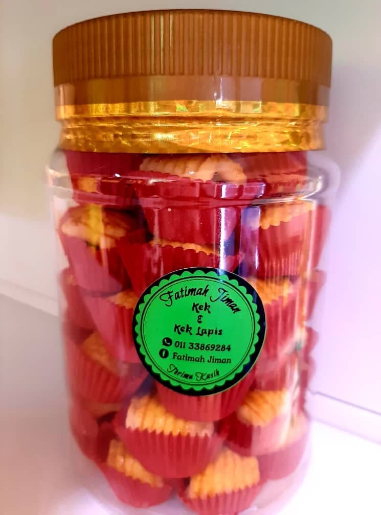 BISKUT TAT NANAS - 50 BIJI