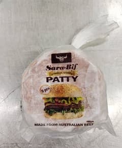 SARA-BIF BEEF PATTY - Image 1
