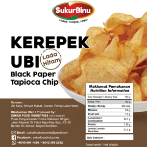 Kerepek ubi lada hitam