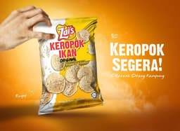 Keropok Ikan Original - Thumbnail 1