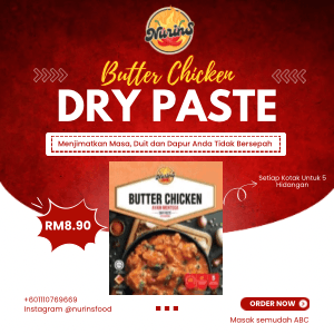 Pes Kering Butter Chicken Nurins 50g - Image 1