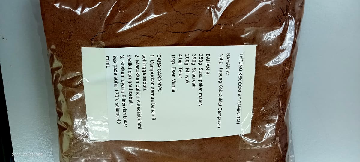 Tepung Kek Coklat Campuran - Image 1