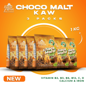 Combo Farm Fresh Choco Malt Powder (KAW) - 1kg x 6 pack - Image 1