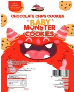 CHOCOLATE CHIPS COOKIES (DIP SAUCE) BY INTANPAYUNG