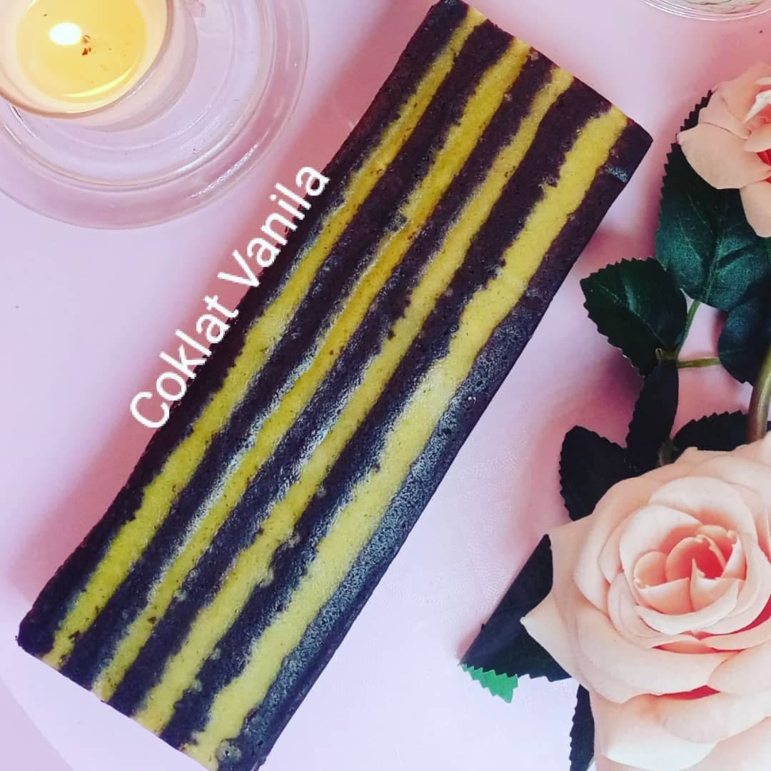 KEK LAPIS COKLAT VANILA