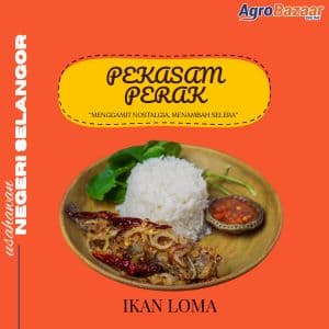 Pekasam Perak (Ikan Loma)