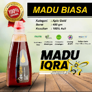 Madu Lebah Apis Mellifera 400gm