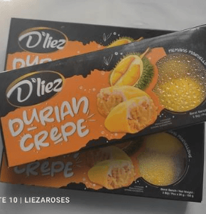 Durian crepe