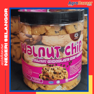 HIDAYAH COOKIES WALNUT CHOCOLATE CHIP COOKIES / BISKUT CIP WALNUT