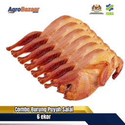 Combo 6 Ekor Burung Puyuh Salai - Thumbnail 1