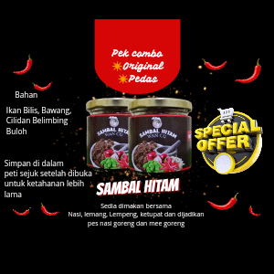 Sambal Hitam Pahang-Combo pack - Image 1