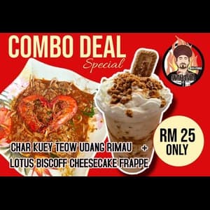 Combo Char Kuey Tiow Udang Harimau