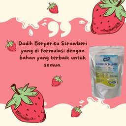 SERBUK DADIH STRAWBERRY - Thumbnail 2