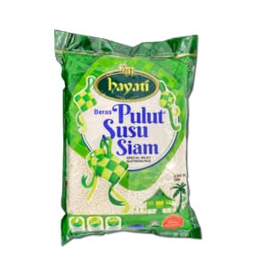 BERAS PULUT SUSU SIAM