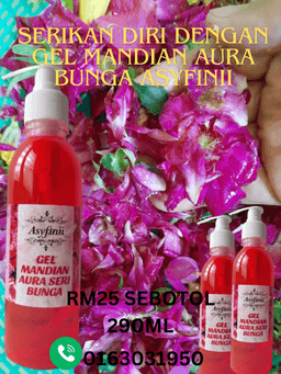 Gel Mandian Aura Bunga - Thumbnail 2