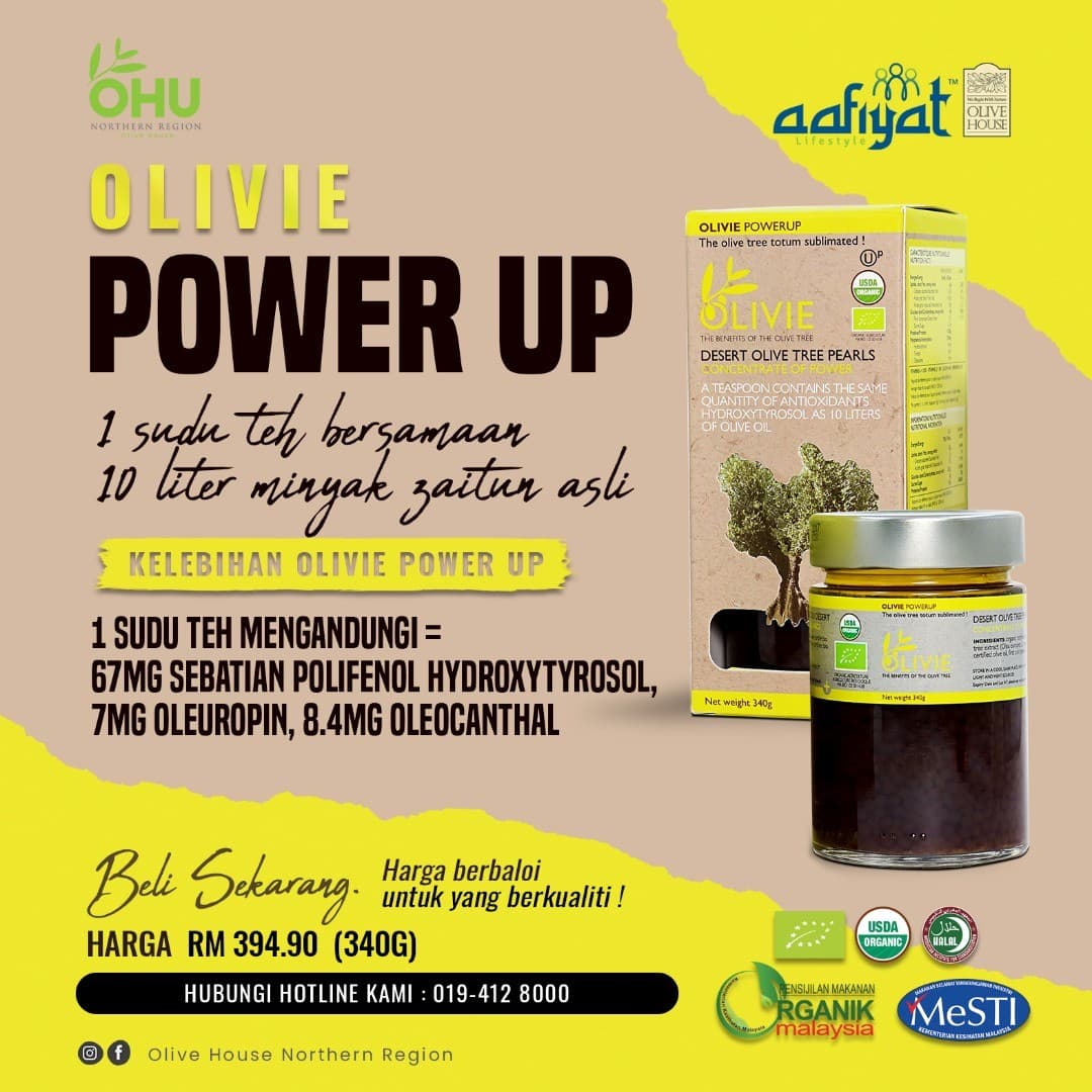 OLIVIE POWERUP 100g - Image 1