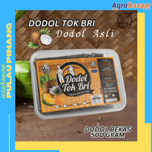 Dodol Tok Bri - ASLI Bekas 500gm / Tahan 3 Bulan / Dodol Lemak dan Kurang Manis