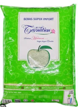Beras Apple Carnation Hijau 10KG - Thumbnail 1