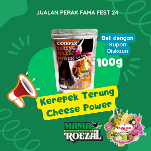 Kerepek Terung Cheese Power Mama Roezal (SELF PICKUP) - Image 1