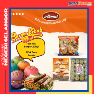Promo - Roti Plain Set Mini Burger Ramen & Sate Kebab Beriani - Image 1