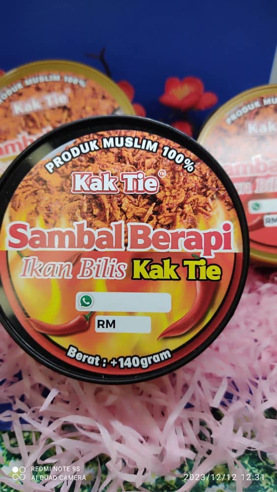 SAMBAL IKAN BILIS GARING